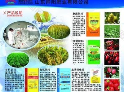 帥陽(yáng)肥業(yè)產(chǎn)品說明展板圖片